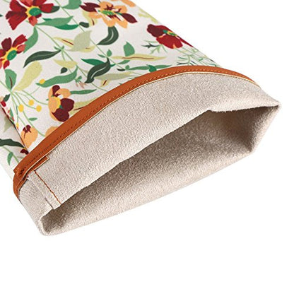 Ruibo Rose Pruning Gardening Gloves Thorn Proof/Puncture Resistant Long Garden Gloves Protect Hands and Arms for Women - color: Sun Flower