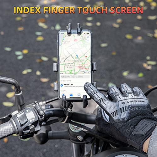 ROCKBROS Mountain Bike Gloves Dirt Bike Motorcycle Cycling with 6MM Gel Pad - size: US XL = Asian XXL