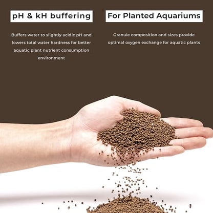 Ultum Nature Systems Controsoil - Freshwater Aqua Soil Substrate for Fish, Shrimp, Live Plant Propagation and Aquascaping - 6.8pH Low Ammonia, Volcanic Ash - Brown, Extra Fine (3 Liter) - color: Brown - Extra Fine, size: 3 Liters (2.7 kg)