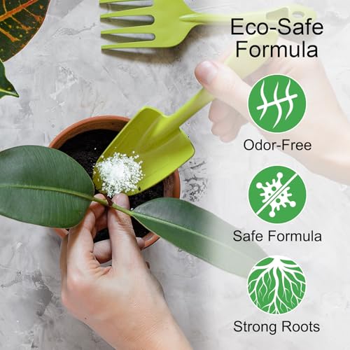 XSEINO 2LB Soil Moisture Crystals Water-Absorbing Hydrogel for Plants Solves Over and Under-Watering, Long-Lasting Water Retention to Keep Soil Moist Polymer Water Storage Crystals - color: 2 LB