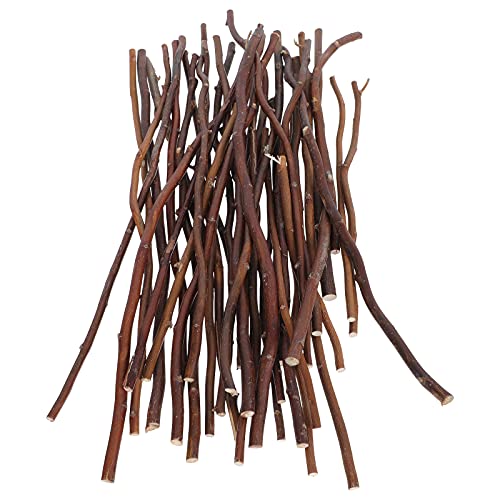 IMIKEYA 40pcs Natural Birch Twigs - Decorative Birch Branches in 2 Sizes (7.87"/11.79") - Rustic Wood Sticks for Crafts and Vase Filler - Tree Branches for Decoration Wedding Centerpieces