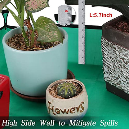 39.4" x 39.4" Extra Large Plant Repotting Mat, Waterproof Repotting Tray for Indoor Plants Potting Soil, Gardening Tray Mat, Portable Potting Tray Soil Mat for Indoor House Plants Succulents Orchid - size: Extra Large 39.4 x 39.4"
