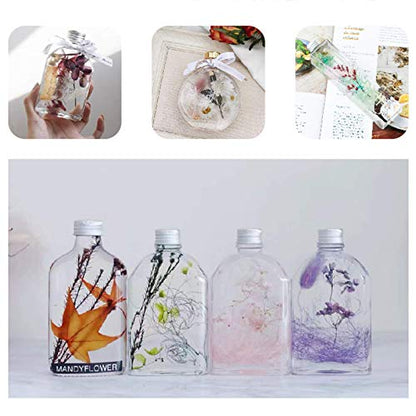 4 Packs Real Natural Dried Flowers for Making Mobile Phone Case Candle Handmade Crafts Epoxy Resin Pendant Necklace Jewelry DIY Accessories,Mixed Multi-Color Dried Flowers(Random Shipping 4 Packs)