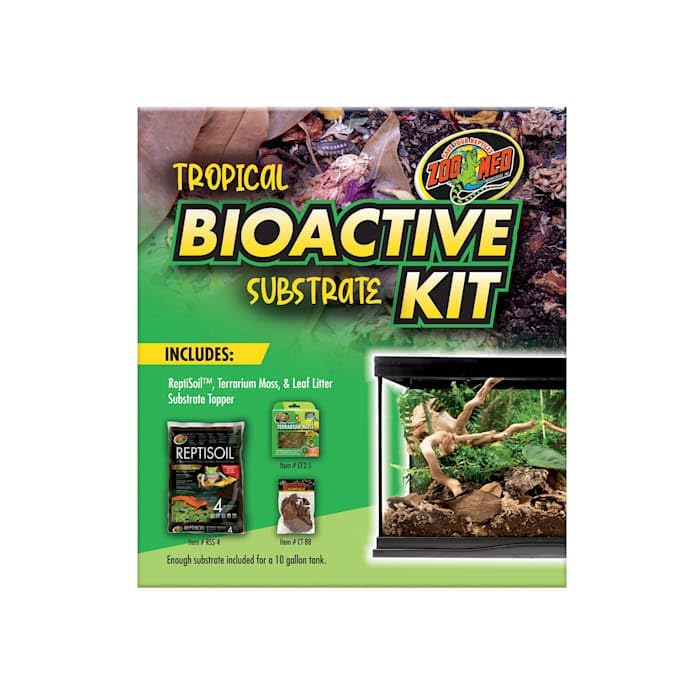 Zoo Med Tropical Bioactive Substrate Kit 10 Gallon