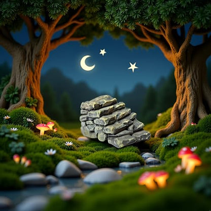 Jowxsx Miniature Resin Bridge Stair Stone Straight Bridge Stairs Stone Steps Garden Fairy Ornament Flower Pot Plant Micro Landscaping Outdoor Statues Garden Outdoor Decor Sculptures and Statues
