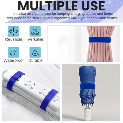Garden Ties for Garland,Reusable and Adjustable Plant Tape,Soft Plant Supports for Effective Growing,Thicker Twist Ties for Plants Gardening,Plant Twist Tie for Plant Gardening,Home,Office