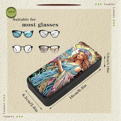 Leatrice Beauty Diamond Art Kits for Adults Diamond Dots Eyeglasses Case | Small Diamond Painting Kit,Gem Art Paint by Diamonds,5d Diamond Art DIY for Beginner Women - color: beautiful