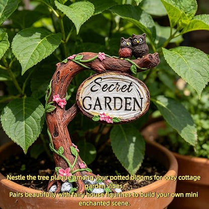 Fairy Garden Accessories,Fairy Garden Accessories Outdoor,Fairy Garden - style: C - Garden Signpost
