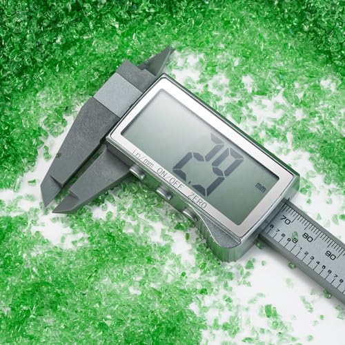 Dark Green Fine Crushed Glass for Resin Art & Crafts - color: Dark Green