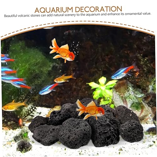 1Pack Volcanic for Fish Tank Decoration Aquarium for Plants Bonsai Porous Decorative Rock for Water Plant Vitality