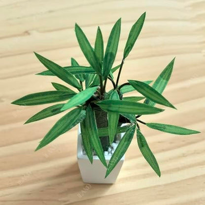 iLAND Crafts for Teens Girls Adult Women DIY Miniature Plants Craft Kits for Beginners Crafting Kits for Teens 14-16 Girls Mini Décor 1/12 Scale Accessories Making Set Crafty Gift Small