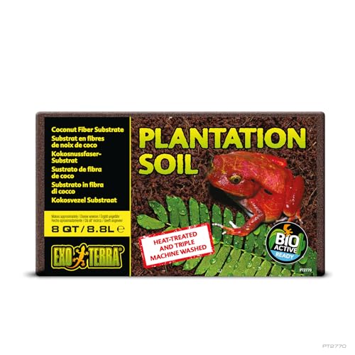 Exo Terra Plantation Soil, 8 Qt (8.8 L) - size: 8-Quart