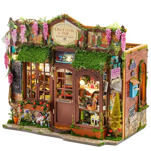 Roroom DIY Miniature House Kit, Fairy-Tale Curio Shop Dollhouse Kit - color: F068-fairy Tale