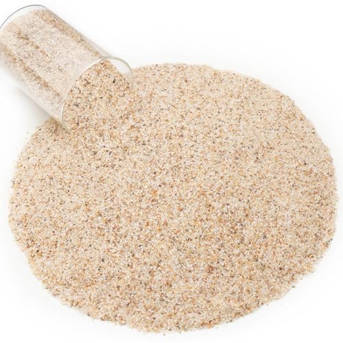 NUPICK 1mm Horticultural Sand for Plants, 5lb Coarse Sand for Landscaping | Desert Silica Horticultural Grit for Succulents & Cactus, Decorative Gravel for Aquariums, Gold Grit for Bonsai, Vase