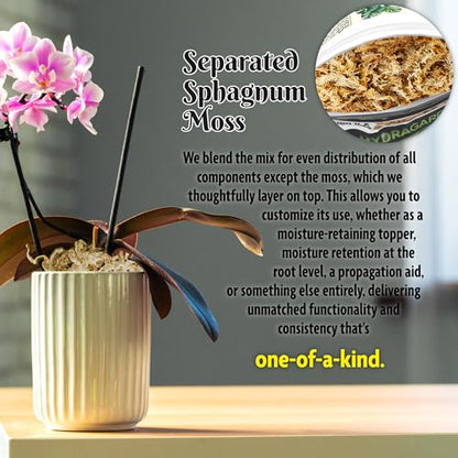 Forbidden Cereal Aroid Potting Mix 6.5QT – Chunky High-Draining Soil for Monsteras, Hoyas, Orchids & Tropical Indoor Houseplants – 8 Organic Ingredients, Peat-Free, Soilless Growing & Repotting Mix