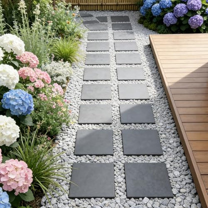 1/8 Inch Gray Natural Gravel for Drainage, Filling and Landscaping, 12Lb - color: Gray, size: 12LB