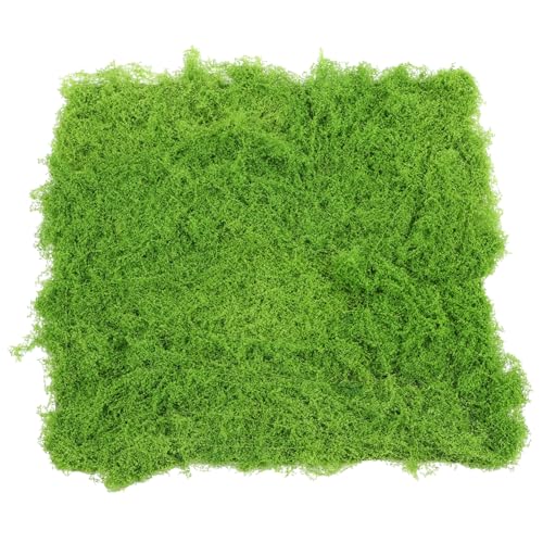 Toddmomy Artificial Moss Faux Lawn for Landscape Decoration Lightweight Turf Mat for Dollhouses and Terrariums