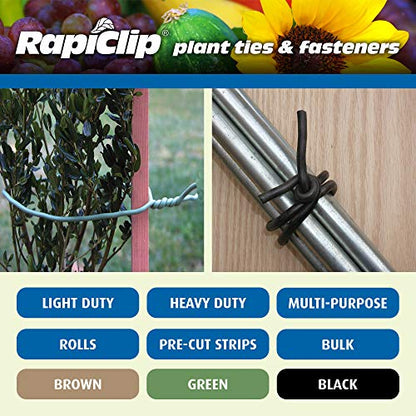 Luster Leaf Rapiclip Heavy Duty Soft Wire Tie 857, Green