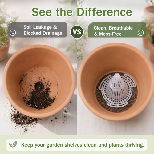 Plant Pot Drainage Kit, 60 Pack