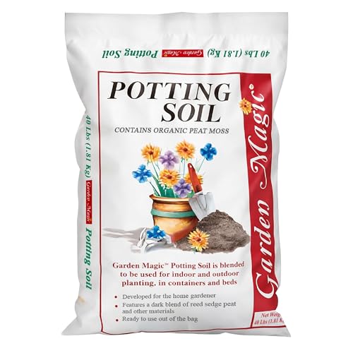 Michigan Peat Garden Magic General Purpose Potting Soil Mix, 40 lb - size: 40 lbs