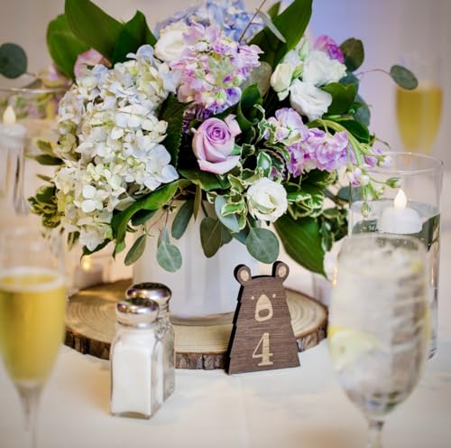 Set of (10) Medium 9-11" Wood Slices for Centerpieces! Wedding and Baby Shower centerpieces (Set of 10 Medium (9-11")) - size: Set of 10 Medium (9-11")