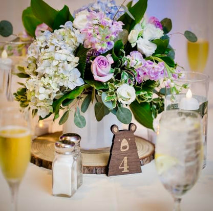 Set of (10) Medium 9-11" Wood Slices for Centerpieces! Wedding and Baby Shower centerpieces (Set of 10 Medium (9-11")) - size: Set of 10 Medium (9-11")