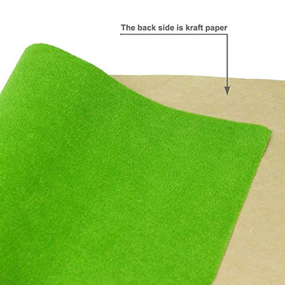 NWFashion 13"x39" Artificial Model Grass Mat DIY Decoration Lawn Moss Furniture (Light Green) - color: Light Green
