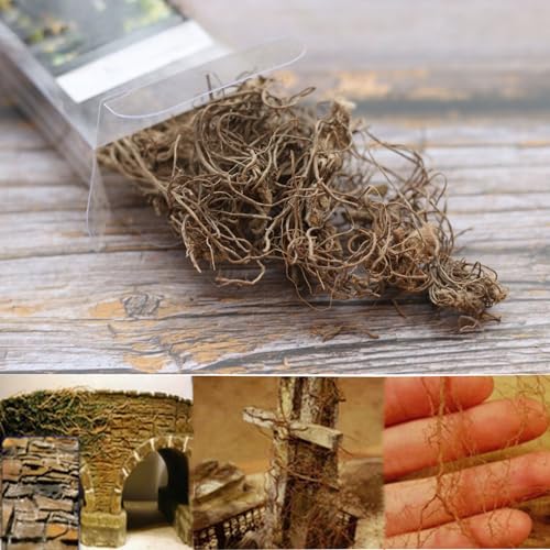 Warmtree Miniature Vine Roots, Terrain Materials for Diorama Train Scenery