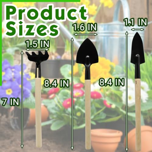 3 Pcs Mini Gardening Tools, Portable Garden Hand Tools Set