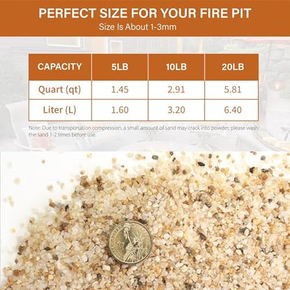 NUPICK 1-3mm Coarse Sand for Plants, 20lb Aquarium Sand for Terrarium