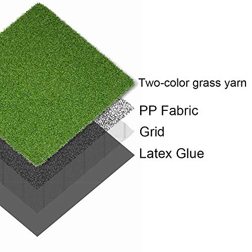 ALTRUISTIC Thick Golf Artificial Grass Turf Pro Putting Green Mat 10ft x 41ft, Customized Sizes/Indoor Outdoor Golf Training Mat, Synthetic Faux Grass for Garden Yard Baseball Football Gym Sports - size: 10 x 41ft