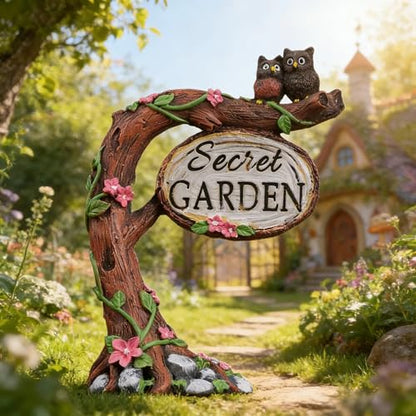 Fairy Garden Accessories,Fairy Garden Accessories Outdoor,Fairy Garden - style: C - Garden Signpost