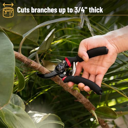 Mr. Pen- Pruning Shears, Garden Shears, 8" Professional, Titanium Blade | Garden Scissors, Gardening Shears