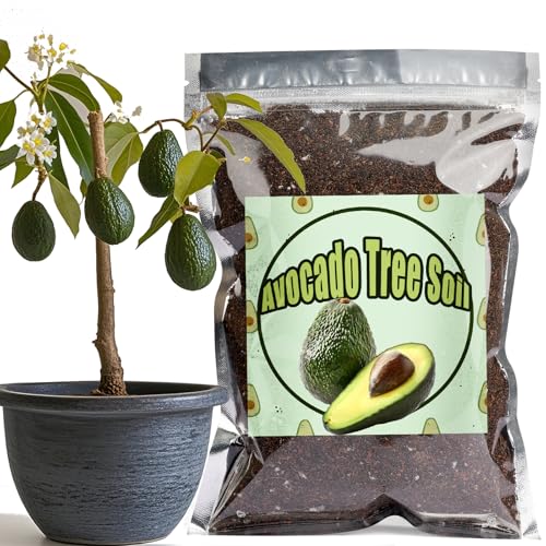 Organic Avocado Tree Potting Soil Mix 10qt, Enhance Growth and Transplant Success for Avocado Plants - size: 10qt
