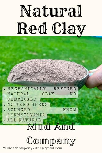 Red Clay, 500 Grams | DIY seedballs & more