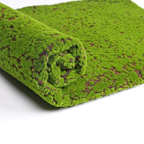 Artificial Moss Grass Turf Lawn,39inch DIY Artificial Grass Rug | Wedding Home Backyard Balcony Terrace TV Wall Indoor Outdoor Decor - color: Color