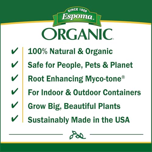 Espoma Organic Potting Soil Mix - All Natural Potting Mix For All Indoor & Outdoor Containers Including Herbs & Vegetables. For Organic Gardening, 8qt. bag. (Pack of 4) - style: Peat Moss,Potting Mix (Pack of 4)