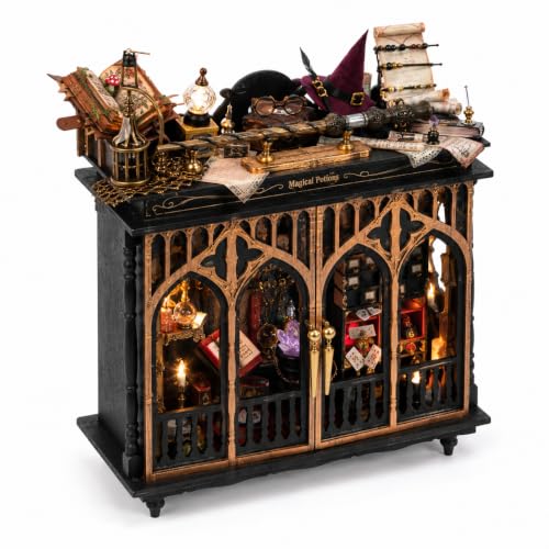 Roroom DIY Miniature House Kit, Starspell Cabinet Dollhouse Kit - color: Starspell Cabinet