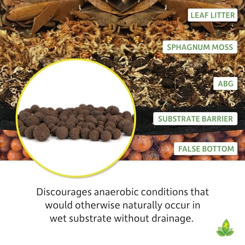 Josh's Frogs False Bottom - LECA Expanded Clay Pebbles (4 Quarts) (Pack of 3) - size: 4 Quarts (Pack of 3)