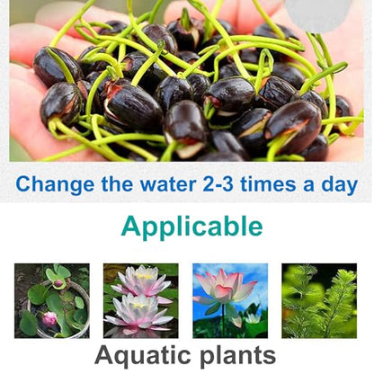 Aquatic Soil for Pond Plants 5.5LBS, Pond Clay Aquarium Soil Suitable for Water Lily and Water Plant, Pond Potting Media for Aquatic Plant