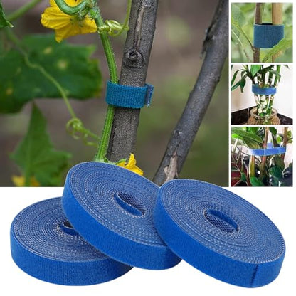 Garden Ties for Garland,Reusable and Adjustable Plant Tape,Soft Plant Supports for Effective Growing,Thicker Twist Ties for Plants Gardening,Plant Twist Tie for Plant Gardening,Home,Office