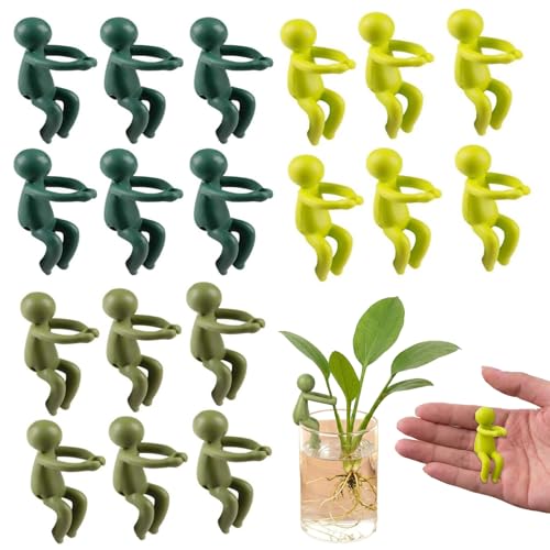 18 Pcs Plant Propagation Buddy, Cute Plant Support for Cuttings Sprouts Stem, Indoor Plants Accessories for Plants Lovers