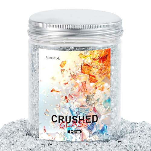 Mirror Fine Crushed Glass for Resin Art & Crafts - color: Mirror