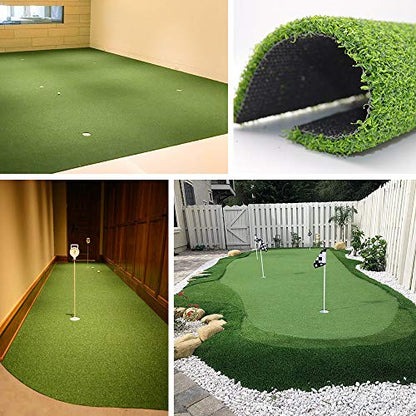 ALTRUISTIC Thick Golf Artificial Grass Turf Pro Putting Green Mat 10ft x 41ft, Customized Sizes/Indoor Outdoor Golf Training Mat, Synthetic Faux Grass for Garden Yard Baseball Football Gym Sports - size: 10 x 41ft