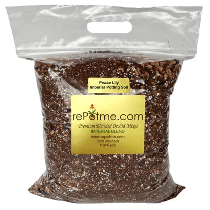 rePotme Peace Lily Imperial Houseplant Soil - Mini Bag (2 Quarts) - color: Peace Lily, size: Mini Bag - 2 Quarts