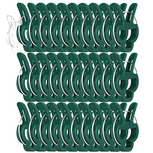 Yinghezu 30 Pcs Large 1-3/4 inch Plant Support Clips Tomato Plant Clips | Flower and Vine,Garden Clips for Supporting Stems,Vines Grow Upright Climbing,Tool for Straightening,Tomato Cage,Trellis. - size: 30 PCS large