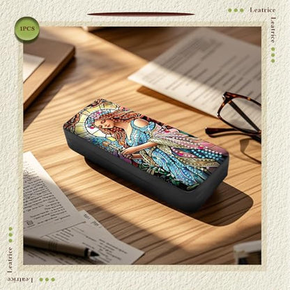 Leatrice Beauty Diamond Art Kits for Adults Diamond Dots Eyeglasses Case | Small Diamond Painting Kit,Gem Art Paint by Diamonds,5d Diamond Art DIY for Beginner Women - color: beautiful