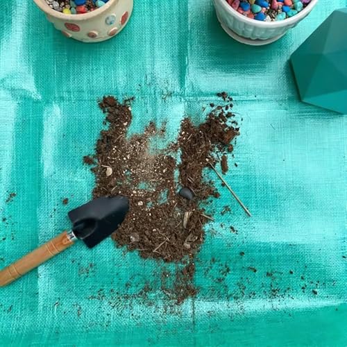 Waterproof Foldable Potting Mat – Large Reusable Transplanting Mat for Indoor Plants & Succulents - 66 * 66cm