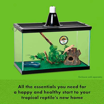 Zilla Tropical Habitat Accessory Kit for Tropical Habitats, Terrarium Kit - size: Tropical Accessory Kit, style: Tropical Habitat