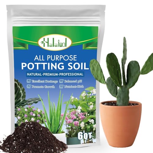 Halatool 6QT Potting Soil Mix, Indoor & Outdoor Plants, Succulents, Orchids - size: 6 qt